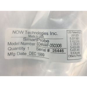 NOW Technologies SD4AAAF-050306 SmartProbe - อุปกรณ์และชิ้นส่วนเซมิคอนดักเตอร์มือสองระดับโลกที่เชื่อถือได้ - Product Image 3