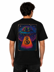 Camisetas Gráficas de Corte Regular Personalizadas, 100% Algodón, Estilo Urbano, con Estampados Delanteros y Traseros, Transpirables, para la Moda Urbana Moderna - Product Image 4