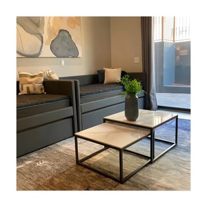 Modern <b>Wooden</b> Coffee <b>Table</b> <b>Rustic</b> Handmade Living Room Furniture - Product Image 6
