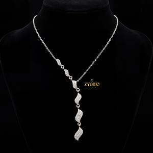 Collier élégant en argent sterling 925 plaqué or avec pendentif diamant, bijoux fins pour femme, cadeau de fiançailles, fête, mariée, luxe léger - Product Image 6