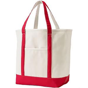 Bolso tote para mujer, plegable, con cremallera, bolso de hombro grande, bolso de mano de lona de lujo para dama, venta al por mayor. - Product Image 5