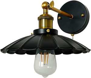 Applique Murale Moderne en Métal Doré et Noir avec Cristaux pour Décoration Intérieure et Chevet - Product Image 5