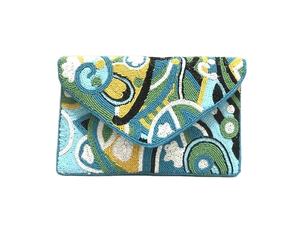 Sac à bandoulière ROSE ALL DAY avec broderie perlée élégante de qualité supérieure avec des détails et un travail manuel de haute qualité par Hiba Enterprises - Product Image 2