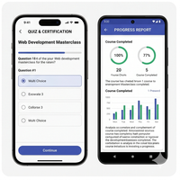 RoyalCraft Unternehmens-Video-Vorlesungs-App Hybrid-Mobil für Online-Kurse Aufgezeichnete Unterrichtsstunden Tutorials Lernvideos