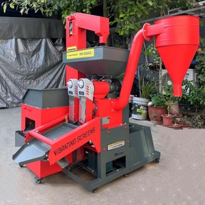 เครื่องสีข้าวพร้อมเครื่องแยกหิน กำลังการผลิต 500 กก./ชม. มอเตอร์ 8 กิโลวัตต์ อเนกประสงค์ 380 โวลต์ ราคาอุปกรณ์สีข้าว - Product Image 3