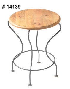 <b>Folding</b> Table with Wooden Top, Wooden Top Coffee Table, <b>Stool</b>, <b>Folding</b> Side <b>Stool</b>,side Table,coffee Table Steel Frame Table - Product Image 6