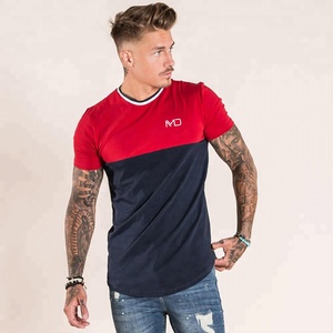 High Quality Design Men's Casual O-Neck Woven T-Shirts 100% <b>Polyester</b> Custom Breathable Quick Dry - Product Image 2