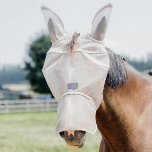Nouvelle Arrivée : Voile Anti-Mouches pour Cheval, Protection UV, Respirant et Confortable, Visibilité Améliorée, Couvre-Oreilles Professionnel pour l'Équitation en Extérieur - Product Image 3
