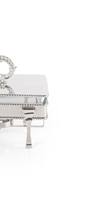 Plat de service carré de luxe en acier inoxydable, chauffe-plat compact pour buffet, ensemble de chauffe-plats pour traiteur avec support de combustible unique et décoratif
