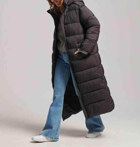 Blouson matelassé de luxe pour homme automne-hiver 2025, col montant, logo frontal, fermeture éclair, imperméable, coupe-vent, épais, en softshell - Product Image 1