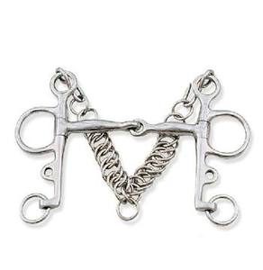 Mors de cheval Pelham OEM/ODM – Mors en acier inoxydable avec chaîne de bridage pour l'équitation et le dressage - Product Image 4