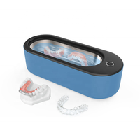 Nettoyeur à ultrasons portable mini ZX-912 360 ml, produit intelligent pour le soin des bijoux, des dents et des lunettes