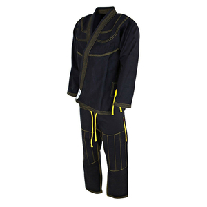 Uniforme de Jiu Jitsu Brasileño para Hombre, Conjunto de Gi de Primera Calidad, Kimono de Artes Marciales de Algodón, Construcción Duradera, Ajuste Cómodo, para Competencia - Product Image 2