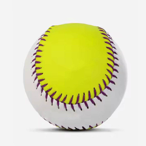 Fabrication sur mesure de ballons de baseball, équipement sportif en gros, fabricant OEM, ballon de baseball vierge en PU taille officielle 9 sans logo - Product Image 2