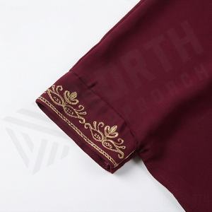 Abaya de Lujo, Modestas y Transpirables, Abayas Islámicas Cerradas, Venta al por Mayor para Mujeres Musulmanas, Mejores Precios, Vestidos, Ropa de Moda - Product Image 5