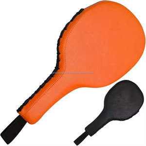 2025 Logotipo personalizado 15cm Boxeo Fitness Pads Mitt MMA Kickboxing Gym Training Punching Paddles hechos de cuero PU - Product Image 5