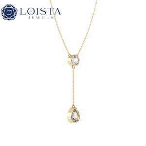 Pendentif Diamant CVD Détachable Starsgem Certifié IGI Or 18K 1ct DEF VVS Collier Solitaire Diamant - Product Image 1