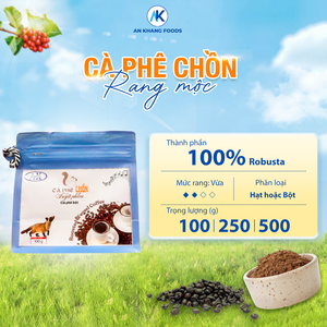 เมล็ดกาแฟโรบัสต้าคัง ออร์แกนิค 100% ผลสุกเต็มที่ สีเขียว บรรจุถุง 0.25 กก. ตัวอย่างแบบกำหนดเองได้จากเวียดนาม - Product Image 3