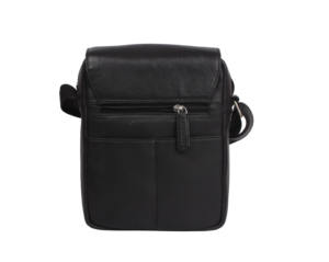 High Quality Premium Genuine <b>Leather</b> Fashion Waterproof Secure Zipper Closure Small <b>Messenger</b> Crossbody Handbag for Unisex - Product Image 5