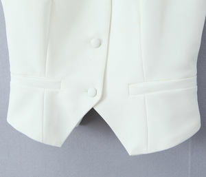 Chaleco Casual para Mujer, Modelo 2026, Elegante, Cuello Redondo, Cinturón, Color Sólido, Color Personalizable, Transpirable, Resistente al Viento - Product Image 5