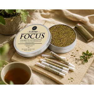 Le Classique Focus, Mezcla Herbal para Fumar sin Tabaco, 30g, Claridad Mental, Alternativa al Cigarrillo - Product Image 2