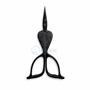 Best Quality Black Mermaid Tail Embroidery <b>Scissors</b> Stainless Steel Precision Beauty Tool for <b>Sewing</b> Craft Tailors - Product Image 1