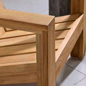 Silla de Jardín de Alta Calidad, Silla Adirondack de Teca para Exteriores, Muebles de Patio para Hotel - Rustler - Product Image 6
