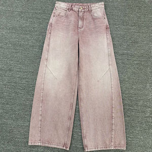 Pantalons en jean OEM, vente en gros, logo personnalisé, jean violet, jean slim imprimé déchiré pour homme, style hip-hop - Product Image 6