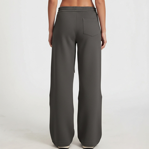 OEM/ODM Polyester/Cotton <b>Lace</b> Fleece Women's Pants Custom Printed Logo Winter Casual Wear Eco-Friendly High Quality <b>Elastic</b> - Product Image 6