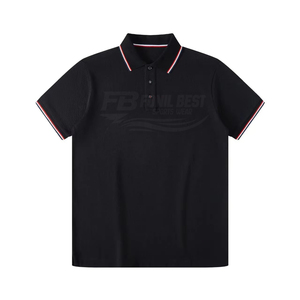 Camiseta de Manga Corta para Hombre, 100% Algodón, Tejido Transpirable Resistente a las Arrugas, Lisa, Tallas Grandes, Personalizable - Product Image 2