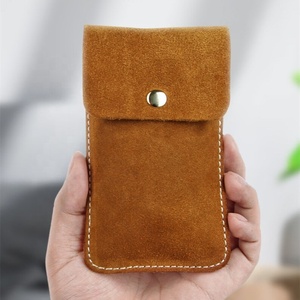 Vente chaude montre sac de rangement en cuir véritable papeterie étui Simple étudiant montre housse de protection montre pochette WR-0001 - Product Image 5