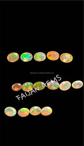 Cabujón de piedras preciosas sueltas facetadas de ópalo etíope Natural, forma de mezcla pulida, todos los tamaños para cabujón de cristal, piedra para hacer joyas - Product Image 3