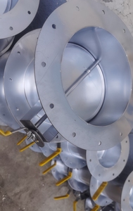 Tùy chỉnh hướng dẫn sử dụng van khí điều chỉnh van khí 304 thép không gỉ/Thép mạ kẽm điều khiển âm lượng van điều tiết - Product Image 5