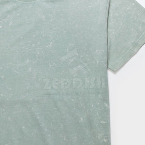 Camisetas Extra Grandes de Poliéster/Algodón Ecológicas con Logotipo Personalizado de Alta Calidad, Lavadas con Ácido, para Hombre, 220g, en Venta - Product Image 6