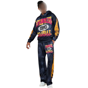 2026 Newest Lightweight Polyester Cotton Good Supplier New Arrival Outer Wear Latest Style Breathable Comfortable <b>Tracksuits</b> - Product Image 1