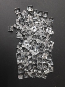 Topaze blanche naturelle 6 mm, taille carrée, qualité supérieure, pierres précieuses en vrac pour la fabrication de bijoux - Product Image 5