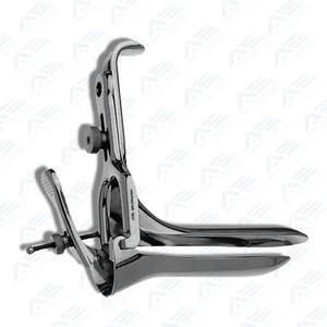 Spéculum vaginal Collin en acier inoxydable pour gynécologie chirurgicale, manuel, certifié CE, garantie à vie, logo personnalisé - Product Image 3