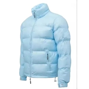 Vestes pour hommes personnalisé nouveau design veste d'hiver bouffante pour hommes col montant vêtements d'extérieur décontractés veste d'hiver de haute qualité pour homme - Product Image 5