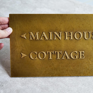 Luxury Metal Plaque Artistic Wall Decor Statement Piece - Product Image 4