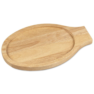 Pala para Pizza Redonda de Madera Personalizable al por Mayor y Bandeja Multiusos para Servir Pizza, para Uso Doméstico y en Restaurantes - Product Image 3