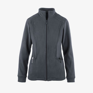 Blouson de travail d'hiver en coton molletonné épais pour femme, avec deux poches, matière chaude, vente en gros - Product Image 2