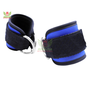 Custom Wholesale Gym <b>Ankle</b> Strap Nylon Kickback Cuff Attachment For Cable Machine Exercise Leg Training Brace Nylon <b>Ankle</b> Straps - Product Image 2