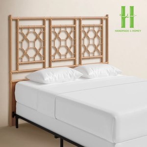 Premium Quality Rattan Bed with Simple <b>Headboard</b> Headbed <b>Panels</b> Use For Home And Hotel Furniture Factory Direct Rattan 2026 - Product Image 3