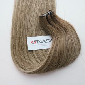 Vente chaude 100% Extensions humaines brutes vietnamiennes Blonde naturelle droite teint Super Double dessiné trame crépue expédition rapide - Product Image 4