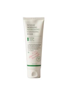 AXIS-Y Sunday Morning Refreshing Cleansing Foam (120ml) - Espuma Limpiadora Refrescante con Extracto de Abedul, pH 5.5 Equilibrado, Limpieza Profunda y Hidratante - Product Image 1
