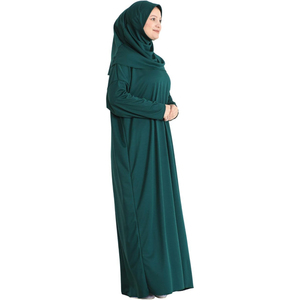 Robe Abaya Maxi Traditionnelle Islamique pour Femmes, de Haute Qualité, Respirante, Lavable, à Manches Longues, Modeste, Vintage, Unie, pour Soirée/Formelle - Product Image 4
