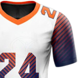 Maillots de flag football par sublimation, uniformes d'équipe personnalisés pour jeunes et adultes, uniforme de flag football OEM - Product Image 6
