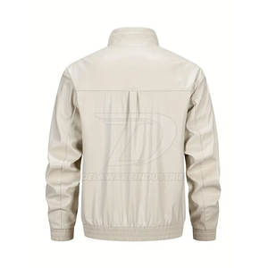 Veste en cuir légère pour homme avec doublure respirante, idéale pour les saisons printemps et automne, veste d'hiver pour homme - Product Image 2