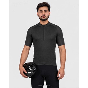 Maillot de cyclisme d'été confortable pour homme Sjsports, manches courtes, respirant, imprimé par sublimation, pour VTT et vélo de route, 100 % polyester - Product Image 1