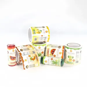 Custom Ops Waterproof <b>Labels</b> for <b>Water</b> <b>Bottles</b> Premium Adhesive Stickers for Product Packaging - Product Image 3